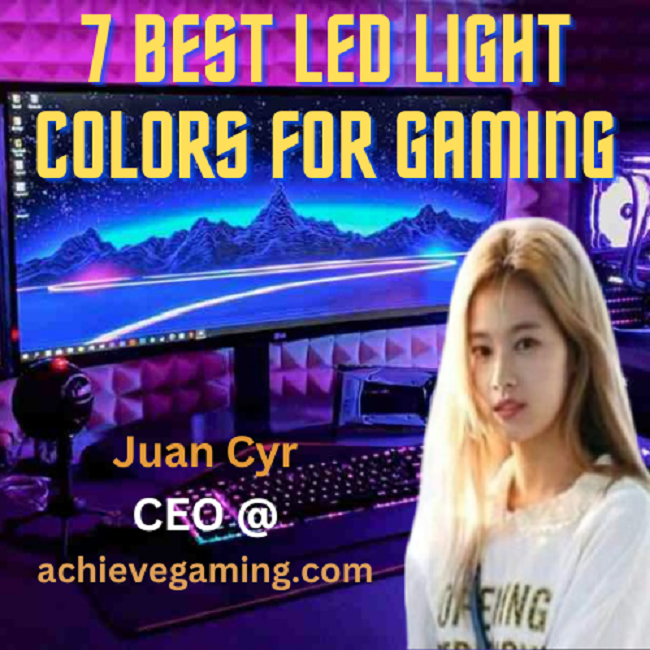 Best led light colors for gaming