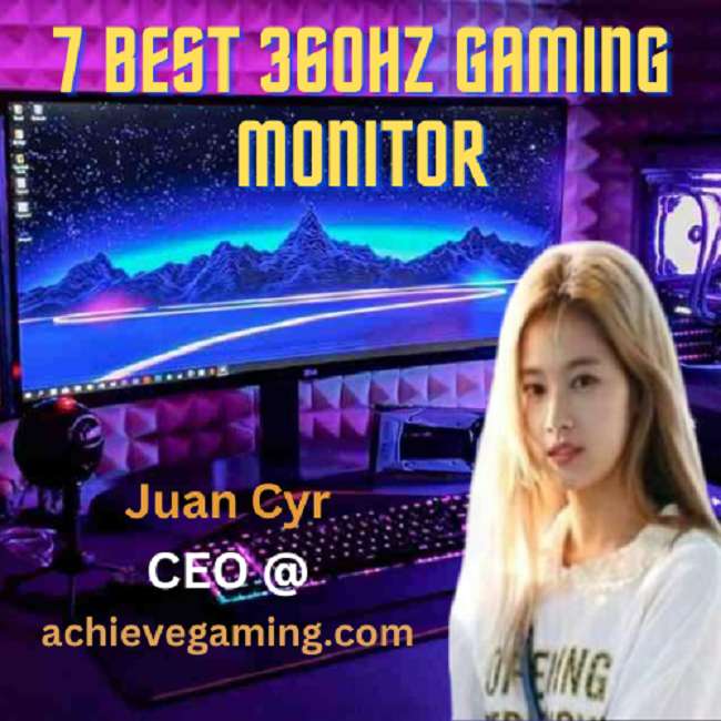 Best 360hz gaming monitor