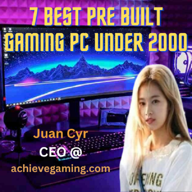 Best pre built gaming pc under 2000